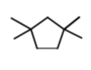 <p>Consider the expected <sup>1</sup>H NMR spectrum of 1,1,3,3-tetramethylcyclopentane. Which of the following is likely to be observed?</p><p>7 signals: all singlets</p><p>7 signals: 4 singlets, 3 doublets</p><p>3 signals: all singlets</p><p>3 signals: 1 singlet, 2 doublets</p><p>3 signals: 2 singlets,1 doublet</p>