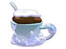 <p>frosted mug cake</p>