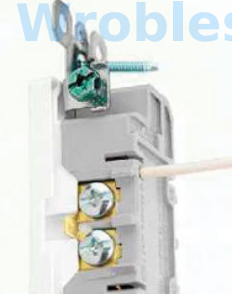 <p>Branch-circuit conductors may be connected to the terminals of receptacle wiring</p><p>devices by wrapping the conductor around the screw terminals of the device or by using</p><p>“push-in” stabbing terminals on the device. What is the maximum size conductor</p><p>permitted for devices where the “push-in” method is used?</p><p></p><p>a.14 AWG copper (solid)</p><p>b.12 AWG aluminum</p><p>c.12 AWG copper</p><p>d.10 AWG aluminum</p>