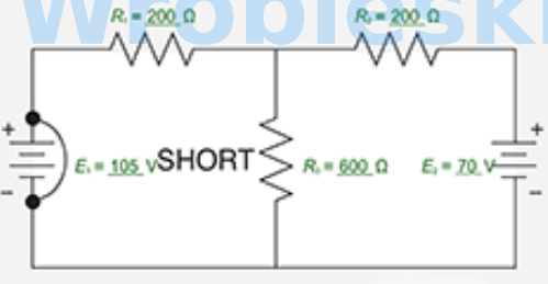 <p>Given the circuit and parameters shown, solve for the absolute value (input a positive</p><p>number) and for personal reference be sure to note polarity of the following:</p><p>(Note: The calculated values and polarities from this question will be used to answer other questions. Assume polarity of current flow from source E to be positive.)</p><p></p><p>IR1 =   ?   mA </p><p></p><p></p><p>IR2 =   ?   mA</p><p></p><p></p><p>IR3 =   ?   mA</p>