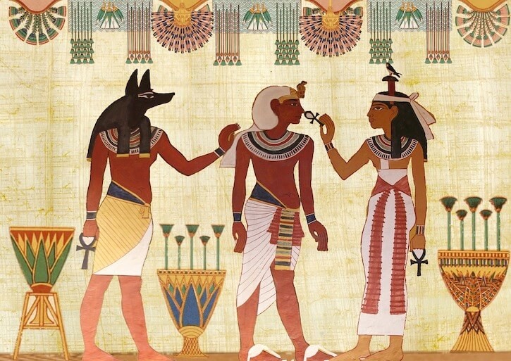 <p>The pharaoh had to look after the irrigation systems; he had to protect his people from poverty; he had to lead his army during a war and had to please the gods.</p>