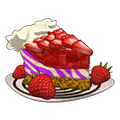 <p>chocolate strawberry cheesecake</p>