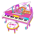 <p>polka dot piano</p>