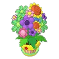 <p>playful flower pot</p>