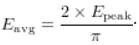 <p>The average DC voltage value of a full-wave rectified AC sine wave can be found by</p><p>multiplying the peak value by 0.637 or by using the formula .</p><p>Select one:</p><p>True</p><p>False</p>