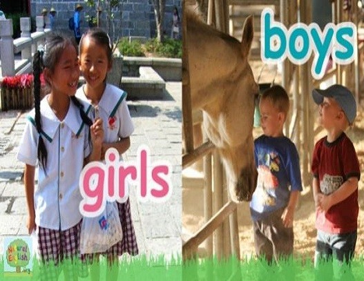 <p>girls and boys</p>