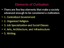 <p>civilisation.</p>