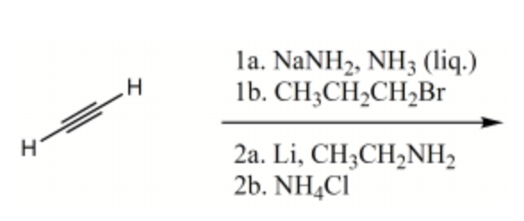 <p>What is the <em>major</em> product for the following reaction sequence?</p>